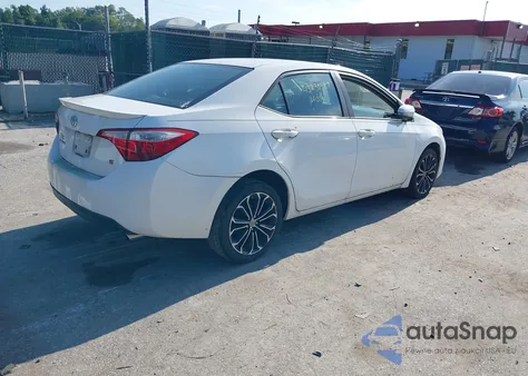 2016 Toyota Corolla S Plus z USA, uszkodzony, nr VIN 2T1BURHE0GC596387
